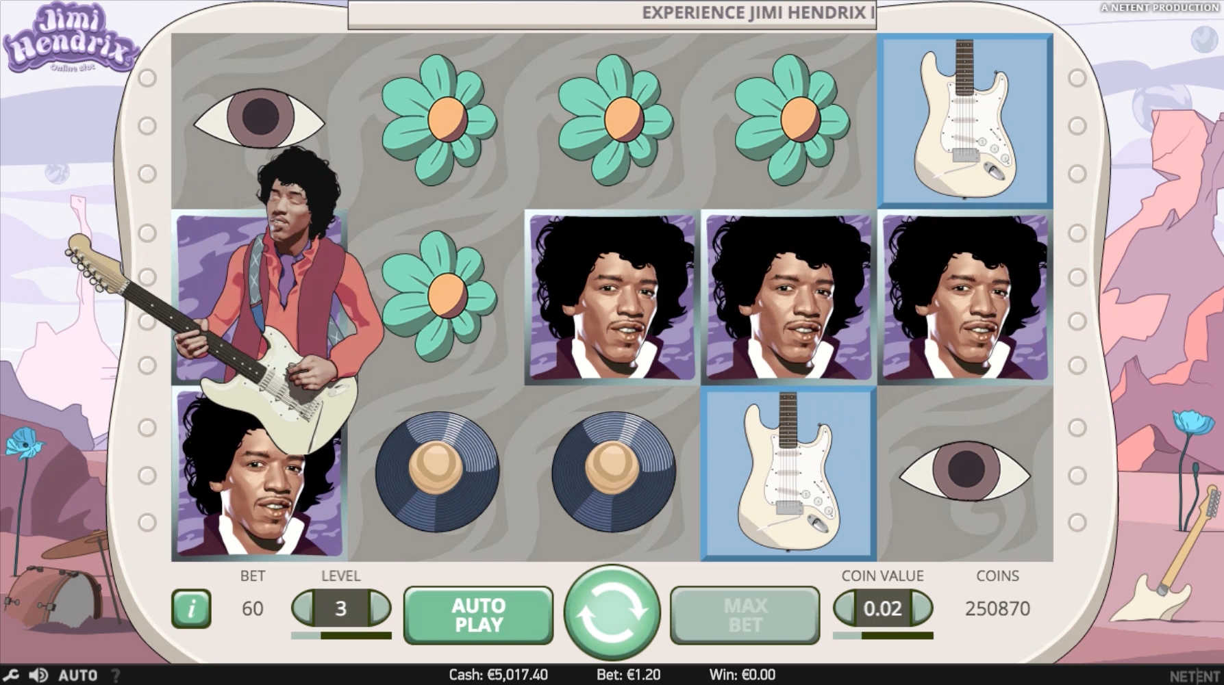 Jimi Hendrix gokkast