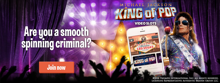 King of Pop bonus Leo Vegas Casino