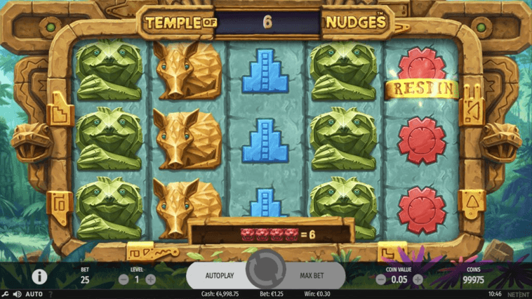 Temple of Nudges gokkast